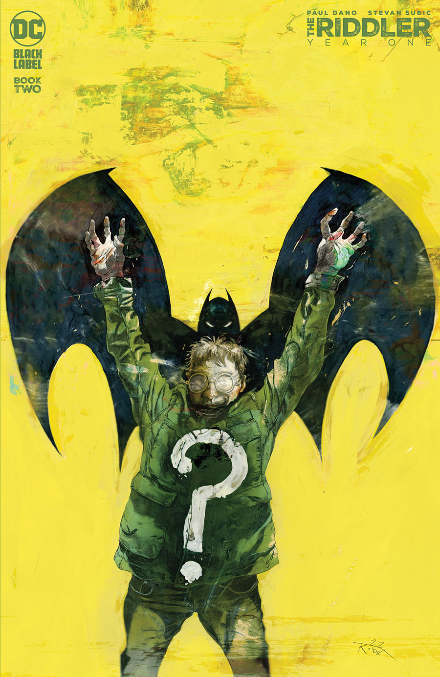 Riddler Year One #2 Cover D Incentive Kent Williams Variant Cover