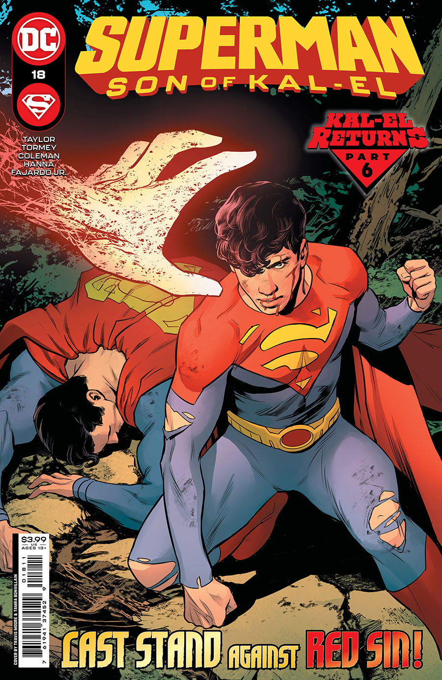 Superman Son Of Kal-El #18 Cover A Regular Travis Moore Cover (Kal-El Returns Part 6)