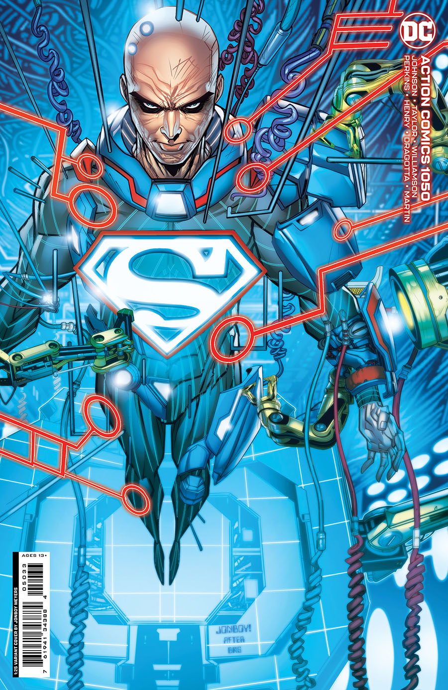 Action Comics Vol 2 #1050 Cover T Incentive Jonboy Meyers Card Stock Variant Cover
