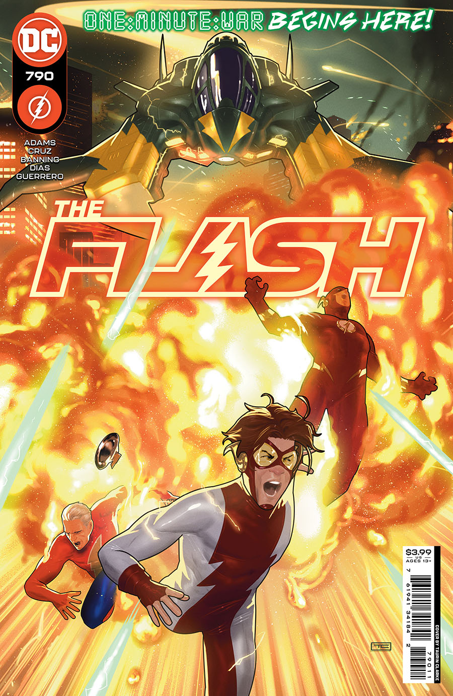 Flash Vol 5 #790 Cover A Regular Taurin Clarke Cover