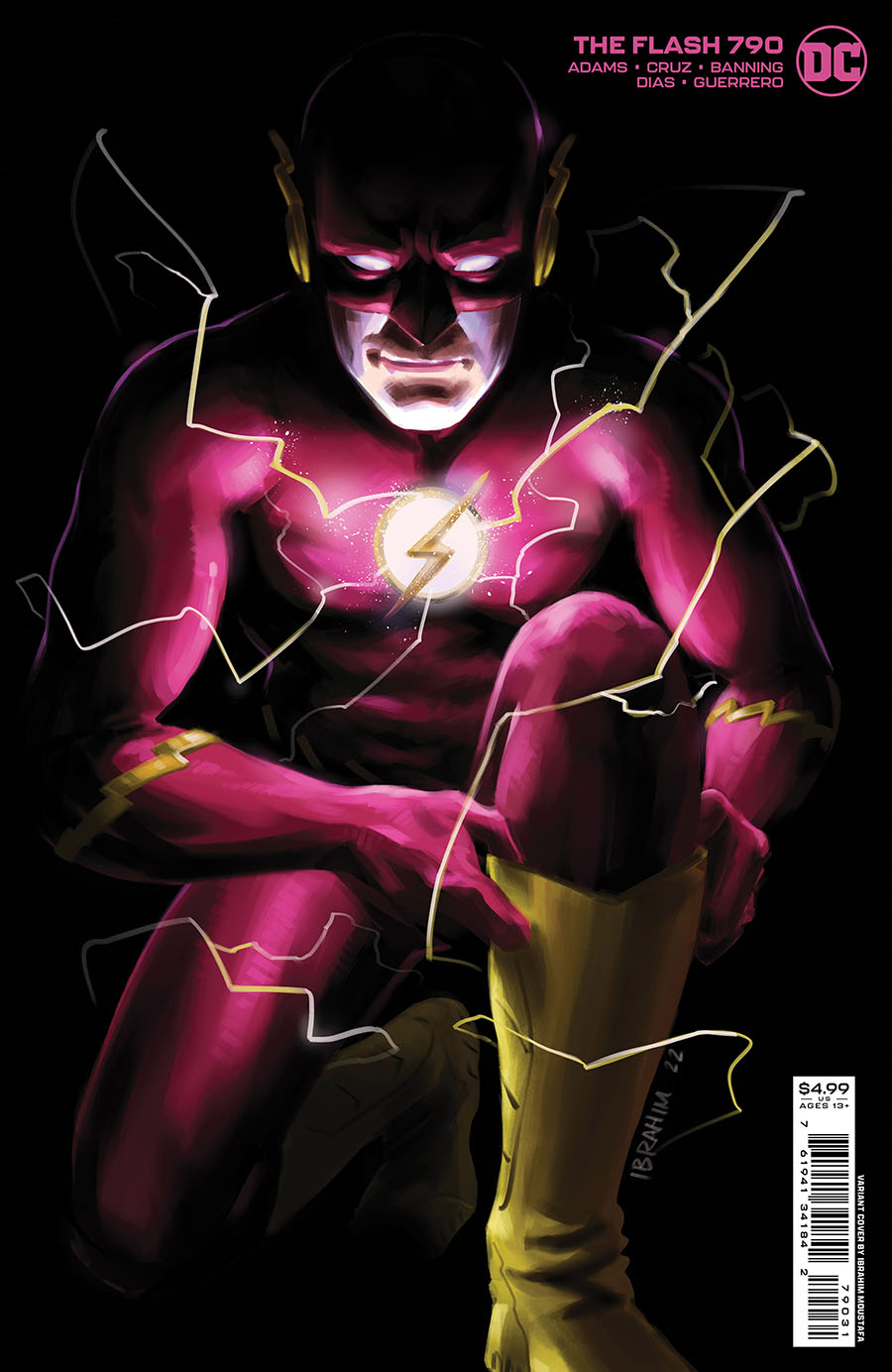 Flash Vol 5 #790 Cover C Variant Ibrahim Moustafa Card Stock Cover