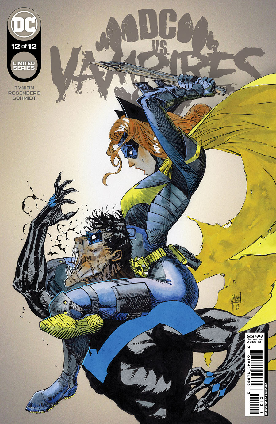 DC vs Vampires #12 Cover A Regular Guillem March Cover