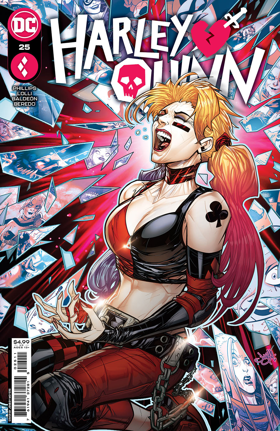 Harley Quinn Vol 4 #25 Cover A Regular Jonboy Meyers Cover