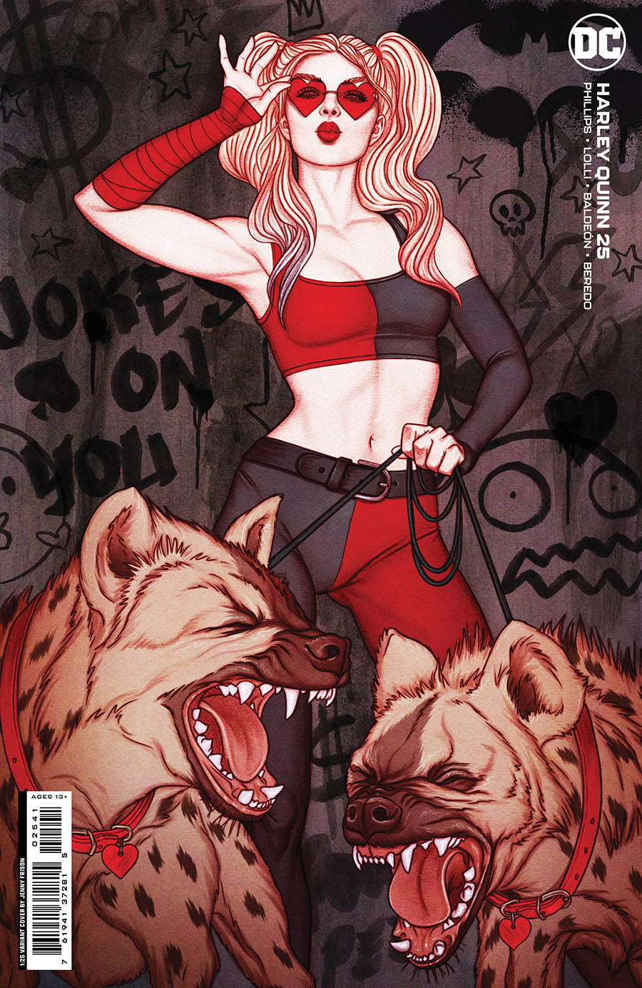 Harley Quinn Vol 4 #25 Cover E Incentive Jenny Frison Card Stock Variant Cover
