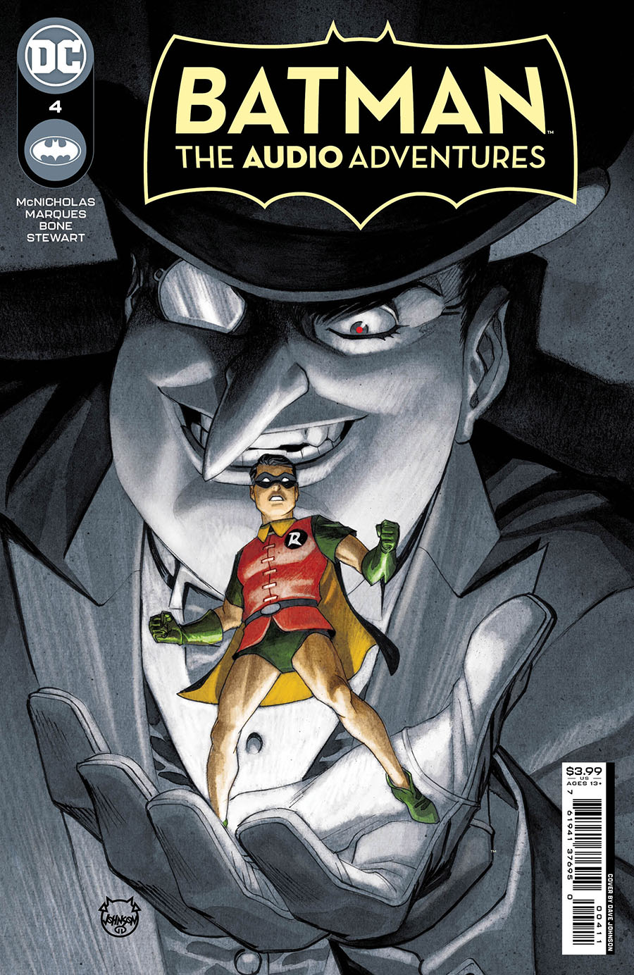 Batman The Audio Adventures #4 Cover A Regular Dave Johnson Cover