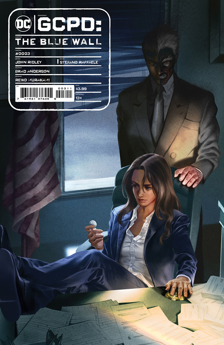 GCPD The Blue Wall #3 Cover A Regular Reiko Murakami Cover