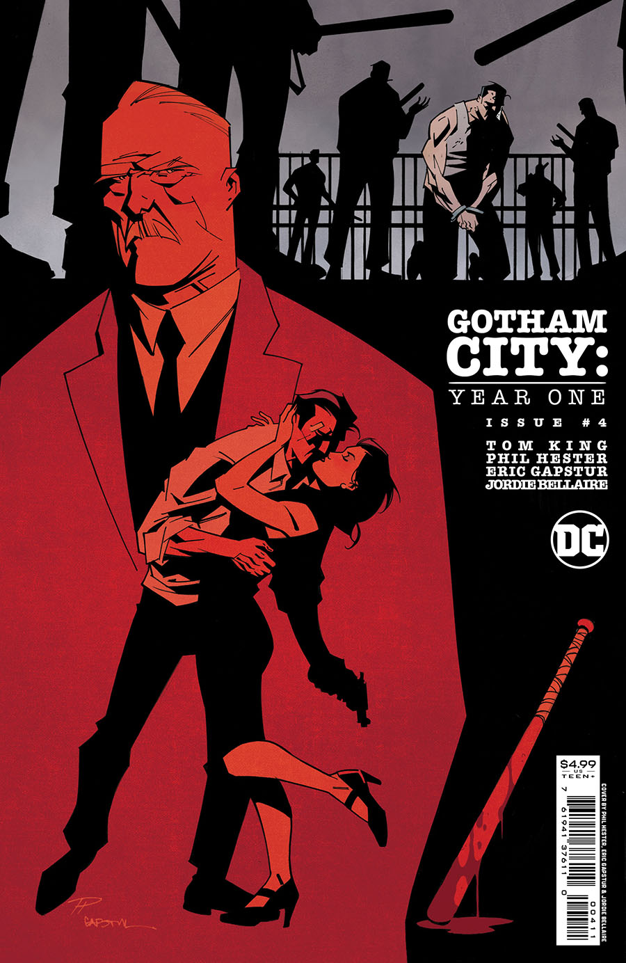 Gotham City Year One #4 Cover A Regular Phil Hester & Eric Gapstur Cover