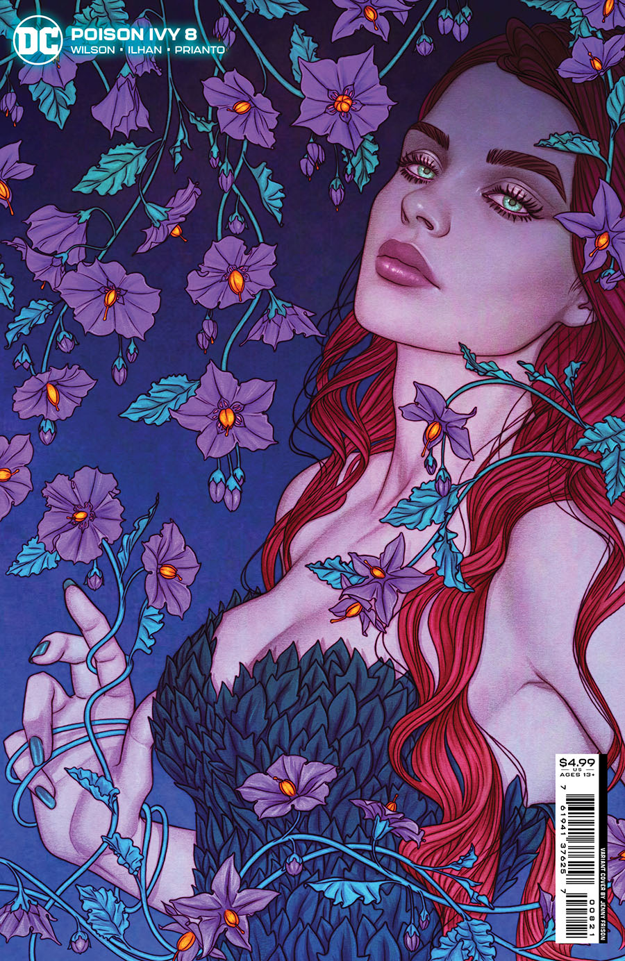 Poison Ivy #8 Cover B Variant Jenny Frison Card Stock Cover
