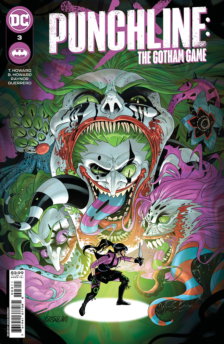 Punchline The Gotham Game #3 Cover A Regular Vasco Georgiev Cover