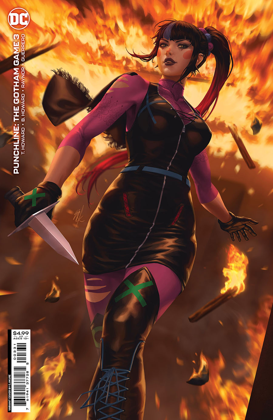 Punchline The Gotham Game #3 Cover C Variant Ejikure Card Stock Cover