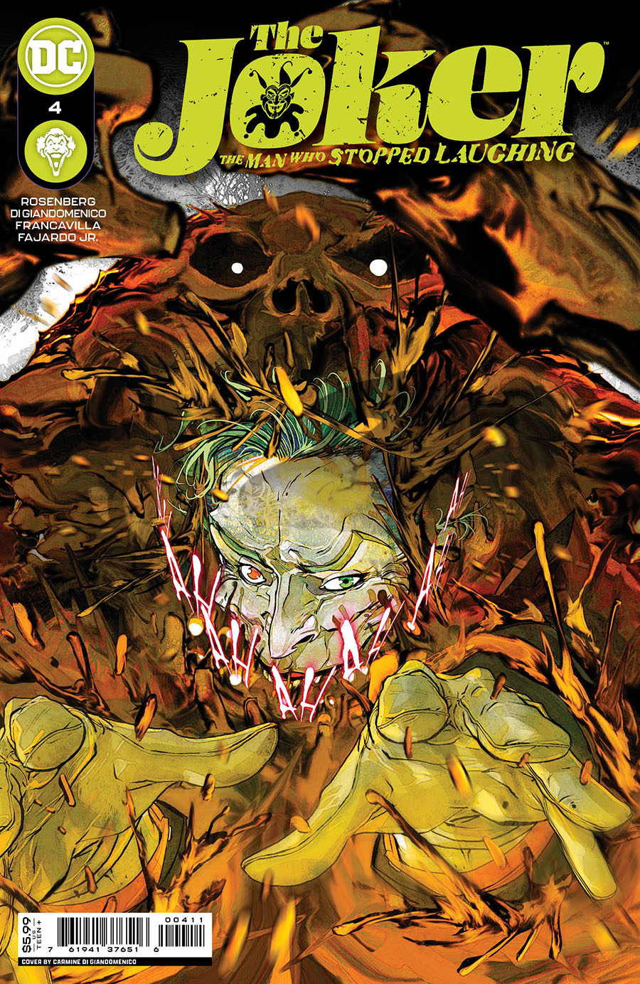 Joker The Man Who Stopped Laughing #4 Cover A Regular Carmine Di Giandomenico Cover