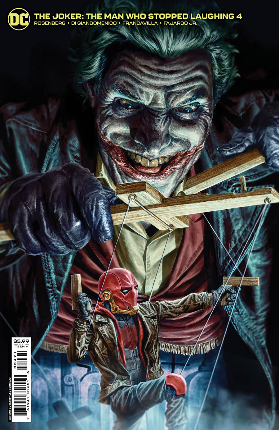 Joker The Man Who Stopped Laughing #4 Cover B Variant Lee Bermejo Cover
