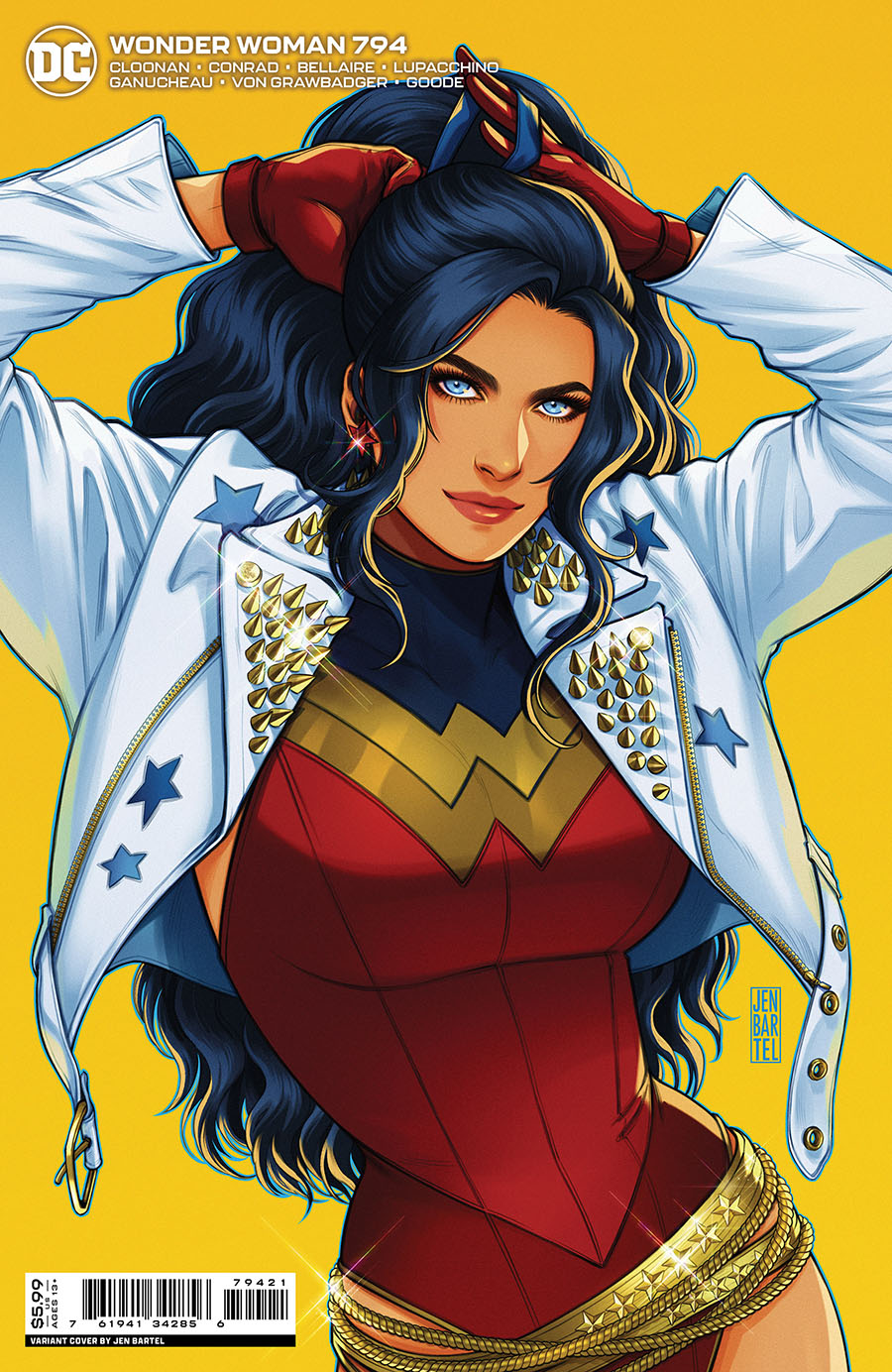 Wonder Woman Vol 5 #794 Cover B Variant Jen Bartel Card Stock Cover