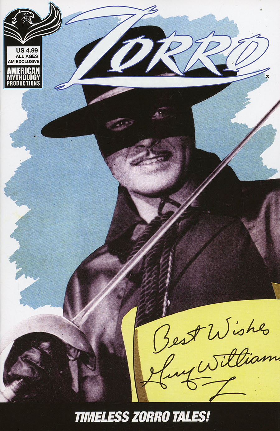 American Mythology Archives Zorro 1958 Dell Four Color #960 Cover C Limited Edition Guy Classic Variant Cover