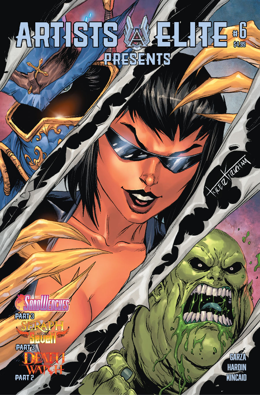 Artists Elite Presents #6 Cover A Regular Tyler Kirkham & Ceci De La Cruz Cover