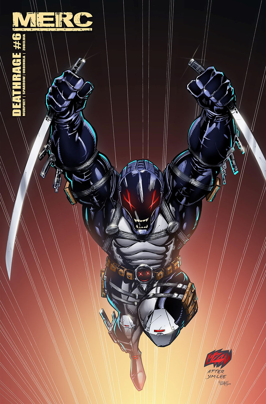 Deathrage #6 Cover F Incentive Franck Uzan Homage Variant Cover