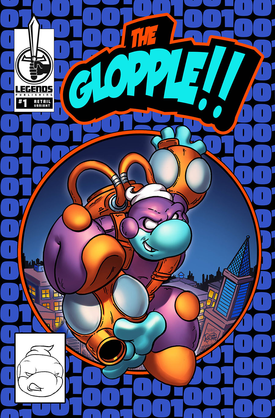 Glopple #1 Cover D Incentive Josh Lyman Variant Cover