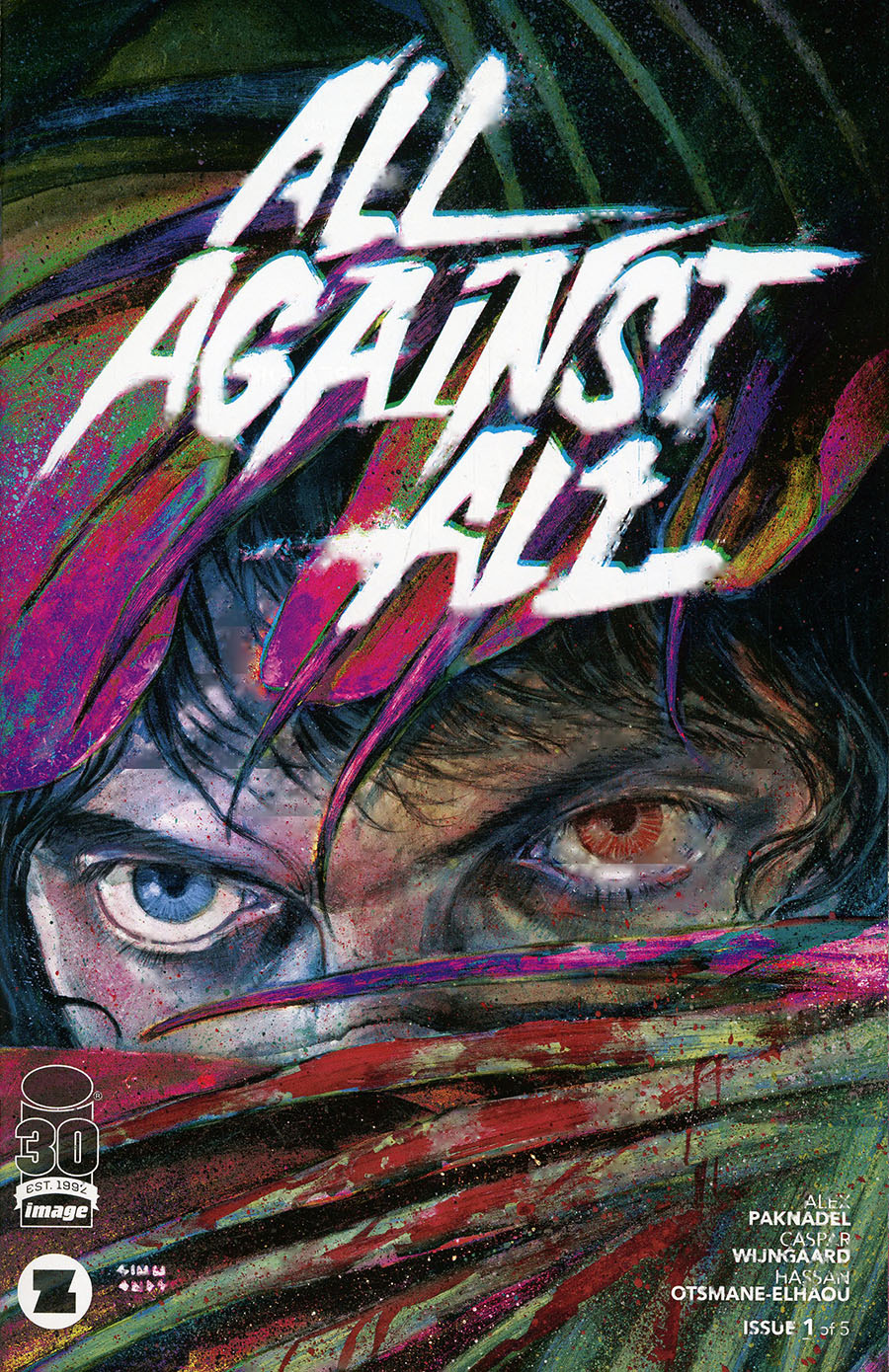 All Against All #1 Cover C Incentive Martin Simmonds Variant Cover