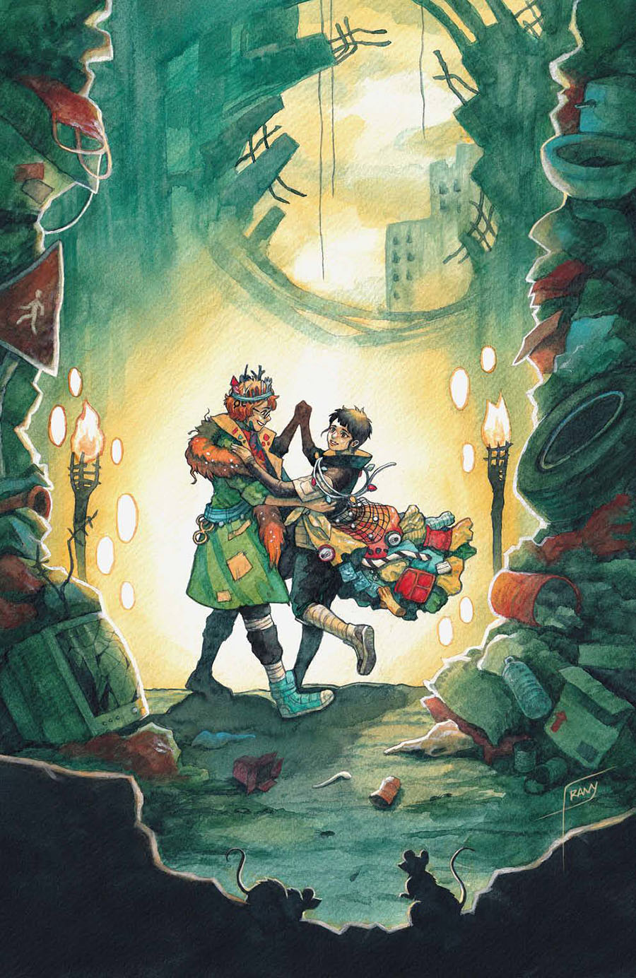 Once Upon A Time At The End Of The World #2 Cover D Incentive Frany Virgin Cover