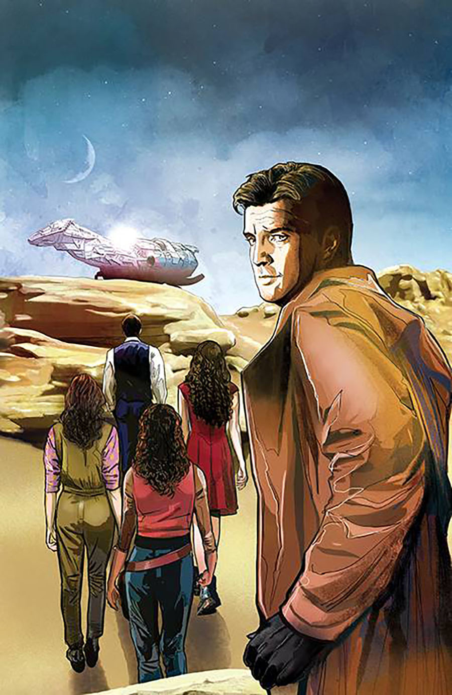 All-New Firefly Big Damn Finale #1 (One Shot) Cover E Incentive Lee Garbett Virgin Variant Cover