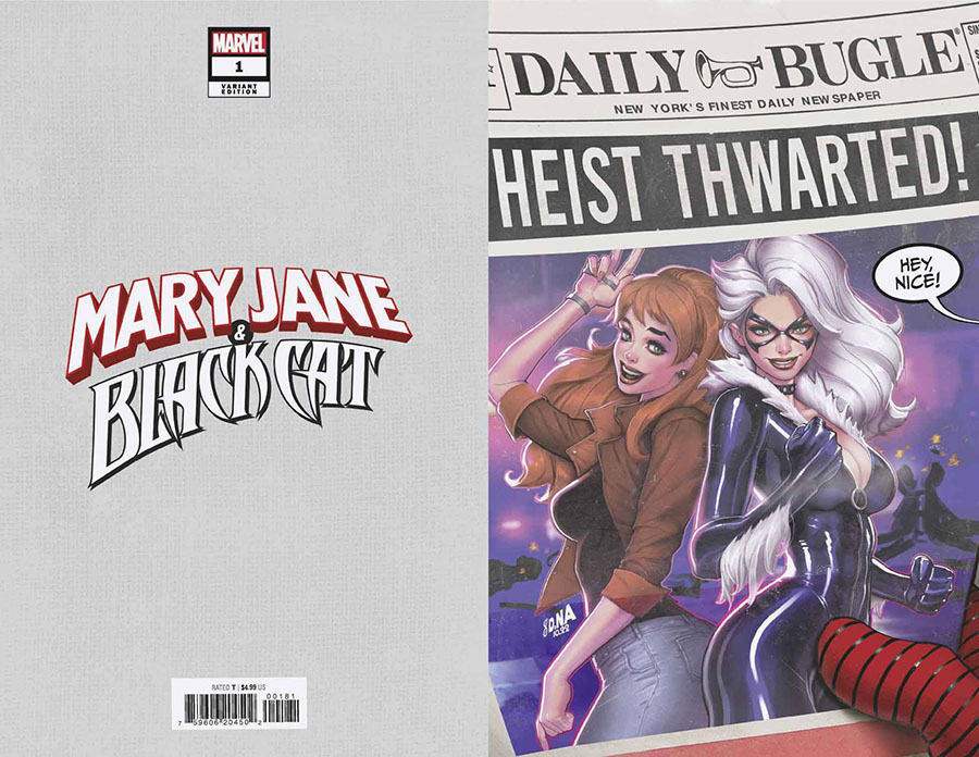 Mary Jane And Black Cat #1 Cover G Incentive David Nakayama Virgin Cover (Dark Web Tie-In)