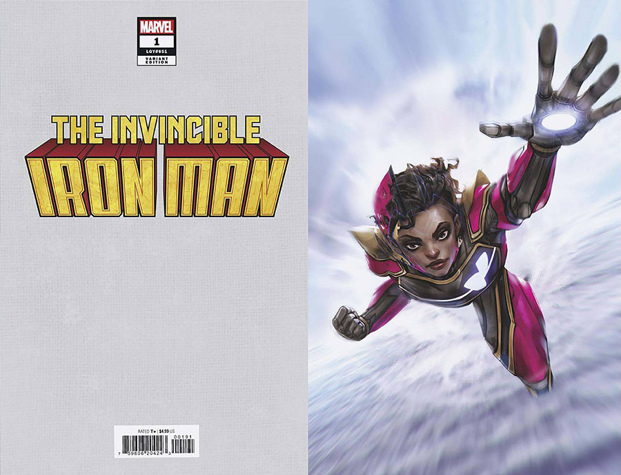 Invincible Iron Man Vol 4 #1 Cover I Incentive Ivan Tao Virgin Cover