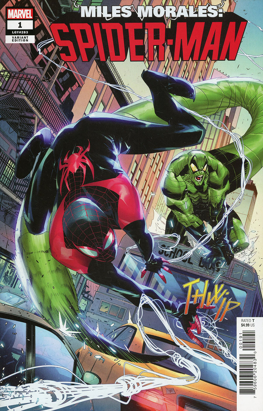 Miles Morales Spider-Man Vol 2 #1 Cover I Incentive Federico Vicentini Variant Cover