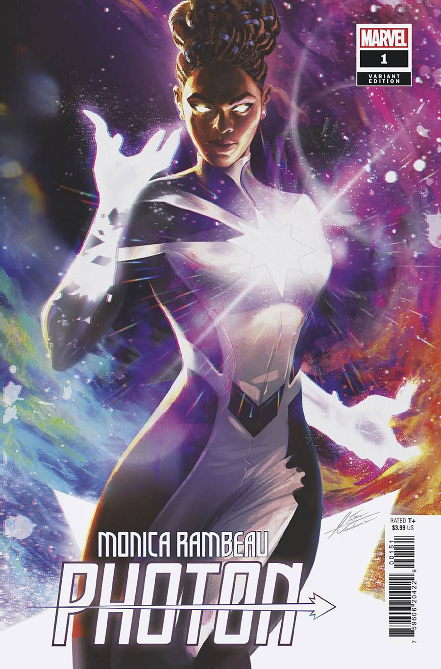 Monica Rambeau Photon #1 Cover E Incentive Mateus Manhanini Variant Cover