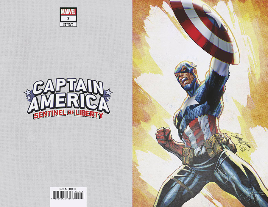Captain America Sentinel Of Liberty Vol 2 #7 Cover D Incentive J Scott Campbell Anniversary Virgin Cover