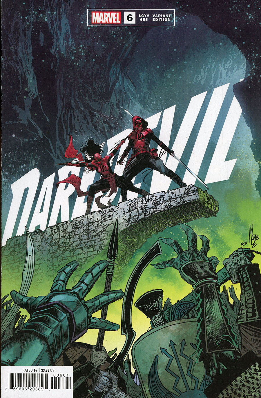 Daredevil Vol 7 #6 Cover D Incentive Marco Checchetto Variant Cover