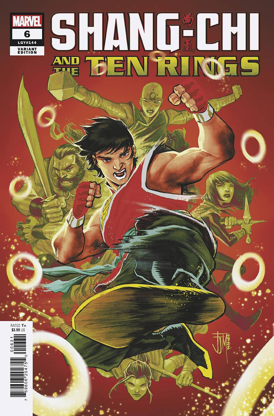 Shang-Chi And The Ten Rings #6 Cover C Incentive Francis Manapul Variant Cover