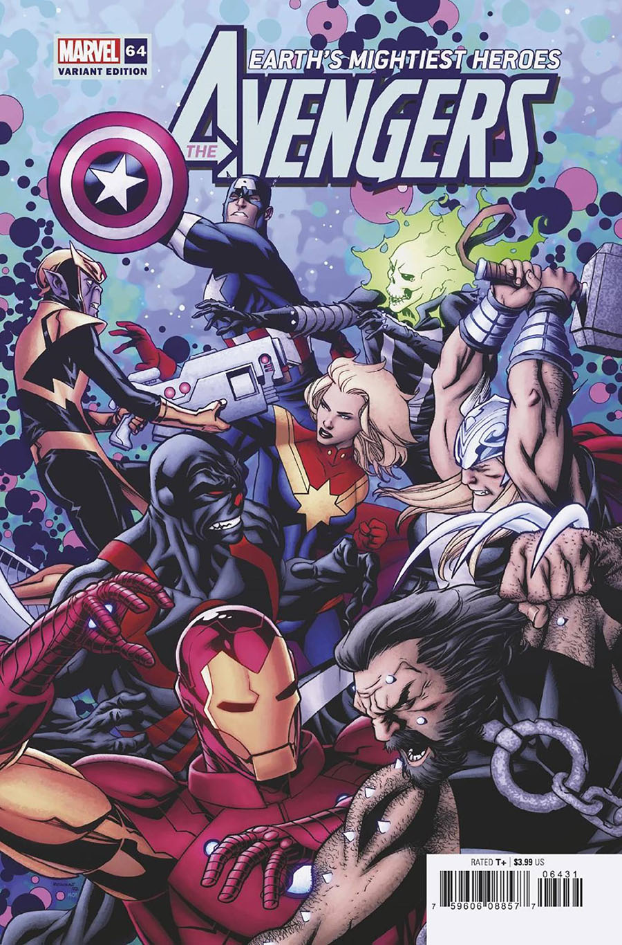 Avengers Vol 7 #64 Cover E Incentive Mike McKone Variant Cover (Avengers Assemble Part 4)