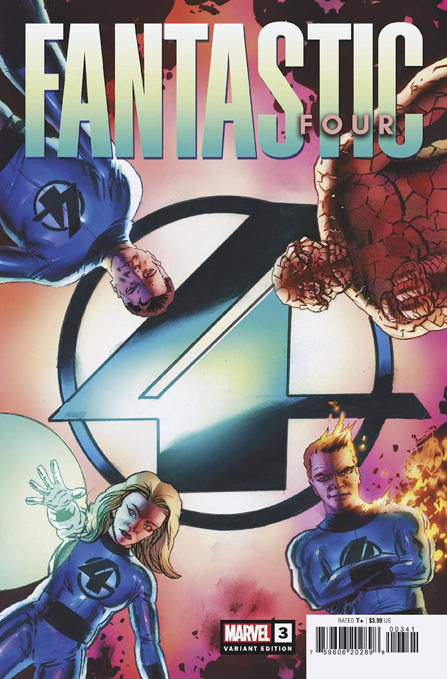 Fantastic Four Vol 7 #3 Cover D Incentive John Cassaday Variant Cover