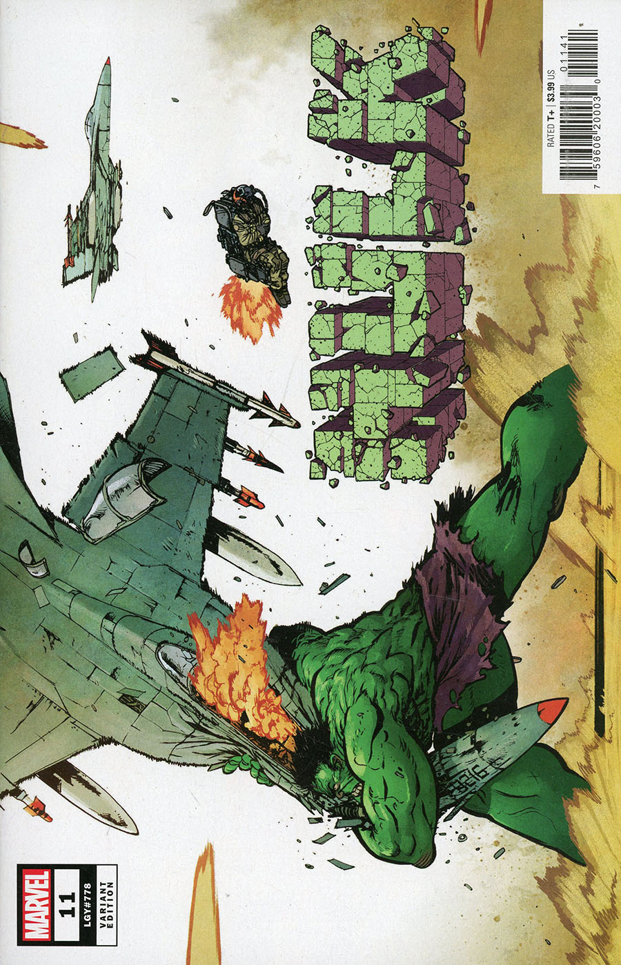 Hulk Vol 5 #11 Cover E Incentive Daniel Warren Johnson Variant Cover