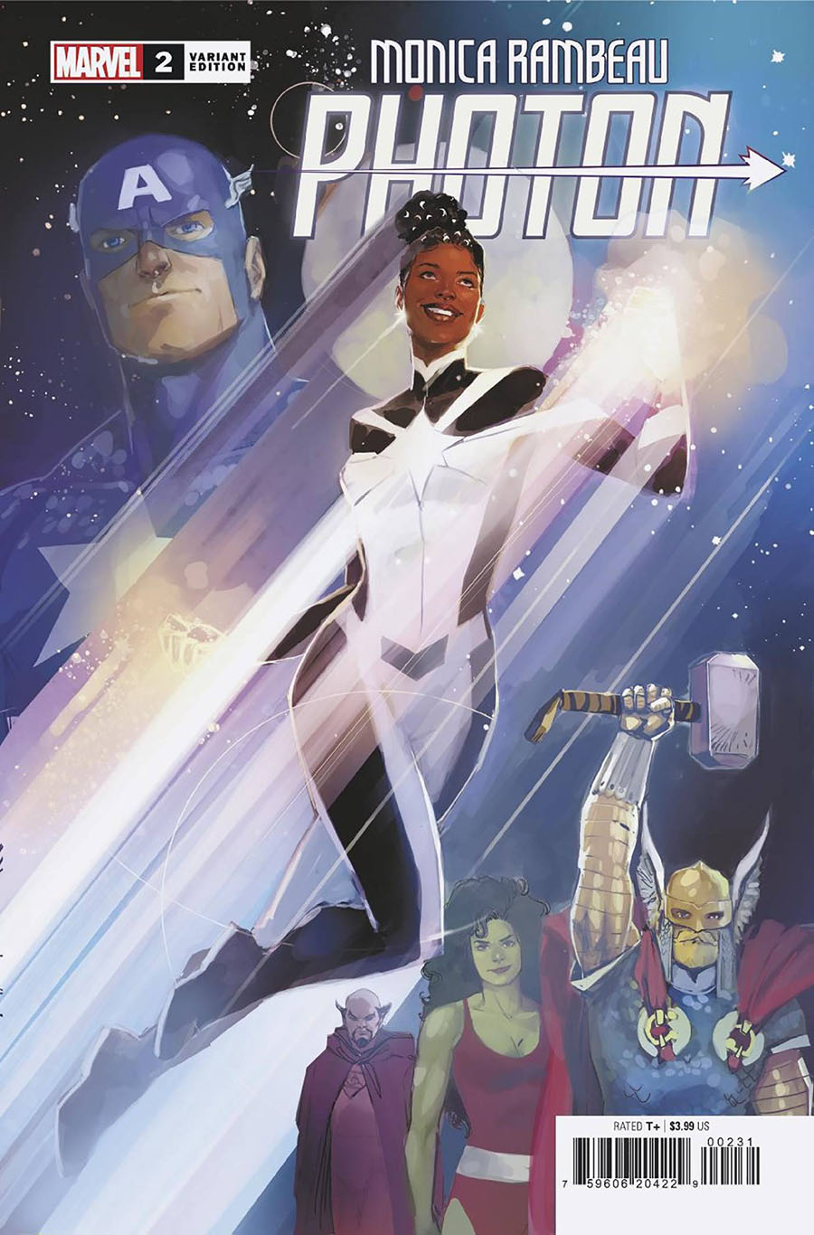 Monica Rambeau Photon #2 Cover D Incentive Rod Reis Variant Cover