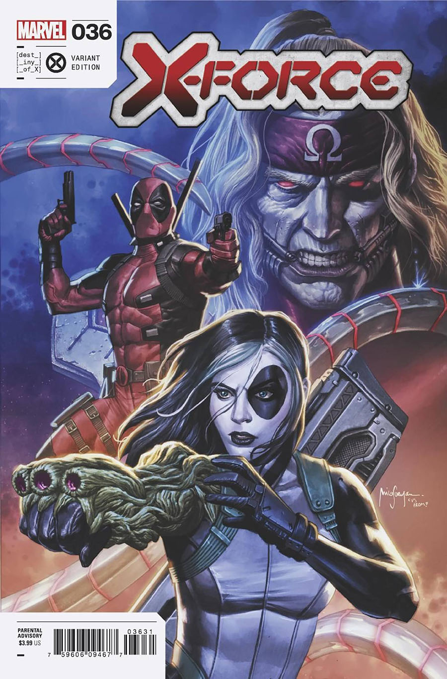 X-Force Vol 6 #36 Cover D Incentive Mico Suayan Variant Cover
