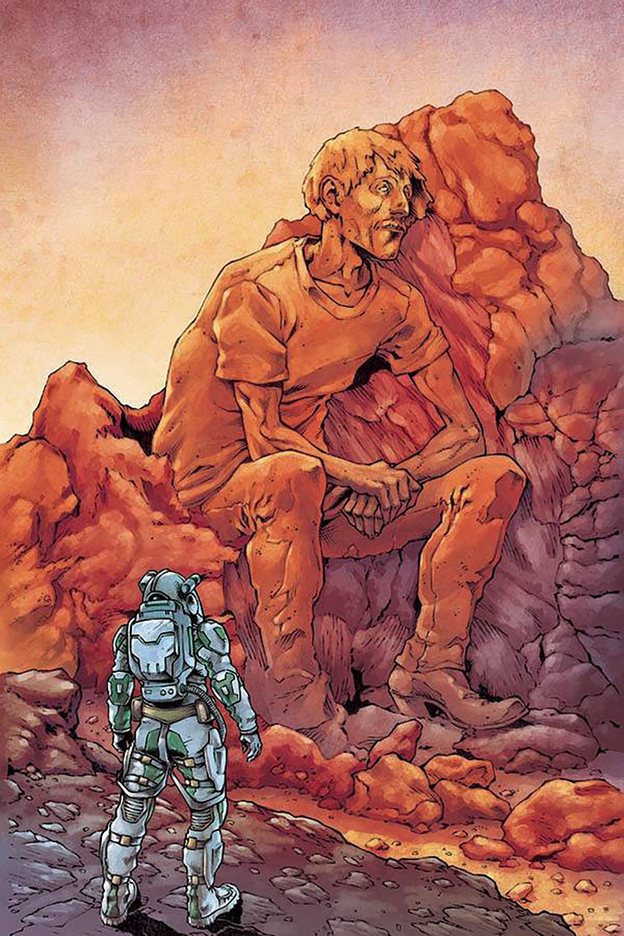 Traveling To Mars #2 Cover E Incentive Roberto Meli Virgin Cover
