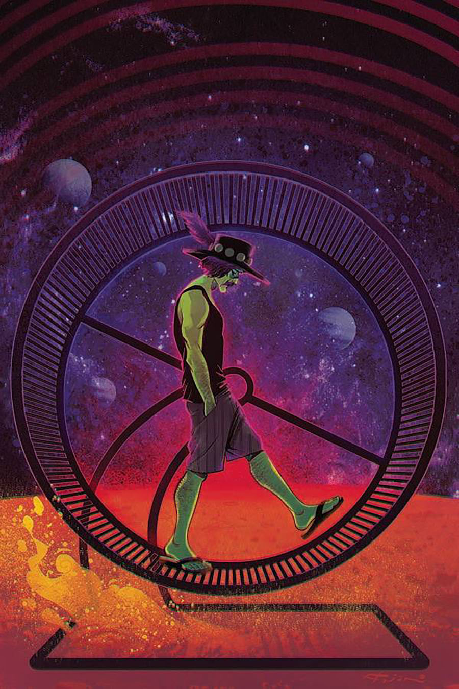 Traveling To Mars #2 Cover F Incentive Flaviano Armentaro Virgin Cover