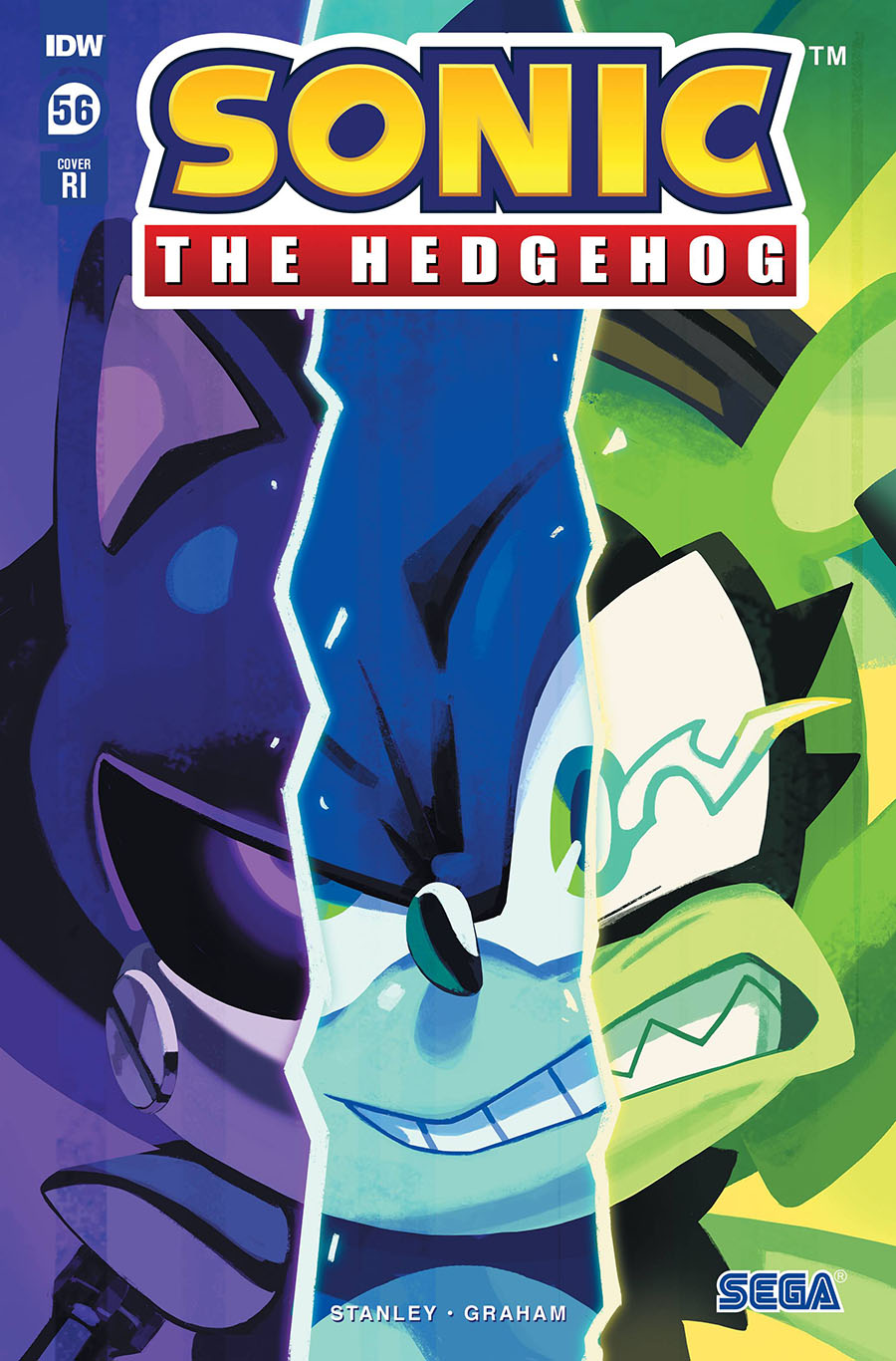 Sonic The Hedgehog Vol 3 #56 Cover C Incentive Nathalie Fourdraine Variant Cover
