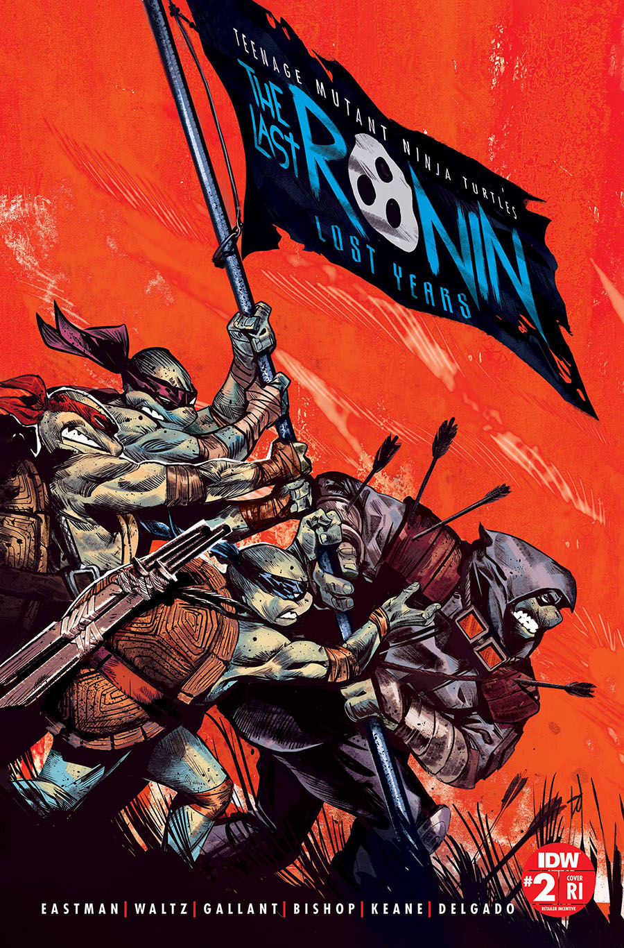 Teenage Mutant Ninja Turtles The Last Ronin The Lost Years #2 Cover D Incentive Mike Del Mundo Variant Cover