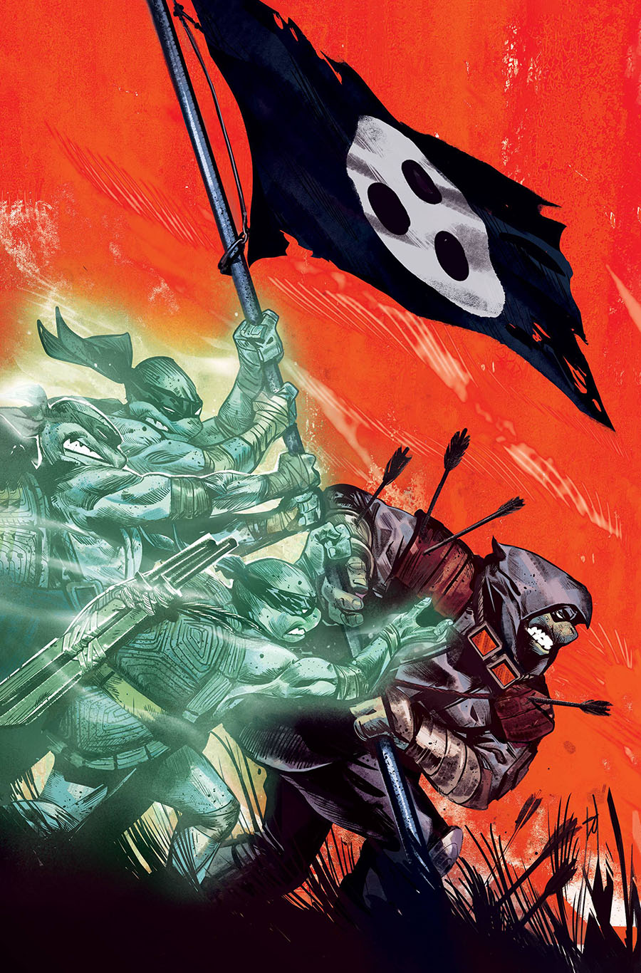 Teenage Mutant Ninja Turtles The Last Ronin The Lost Years #2 Cover F Incentive Mike Del Mundo Virgin Variant Cover