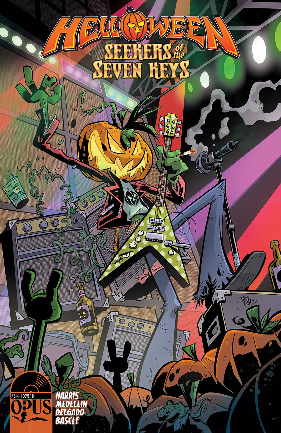 Helloween #3 Cover B Incentive Troy Little Variant Cover