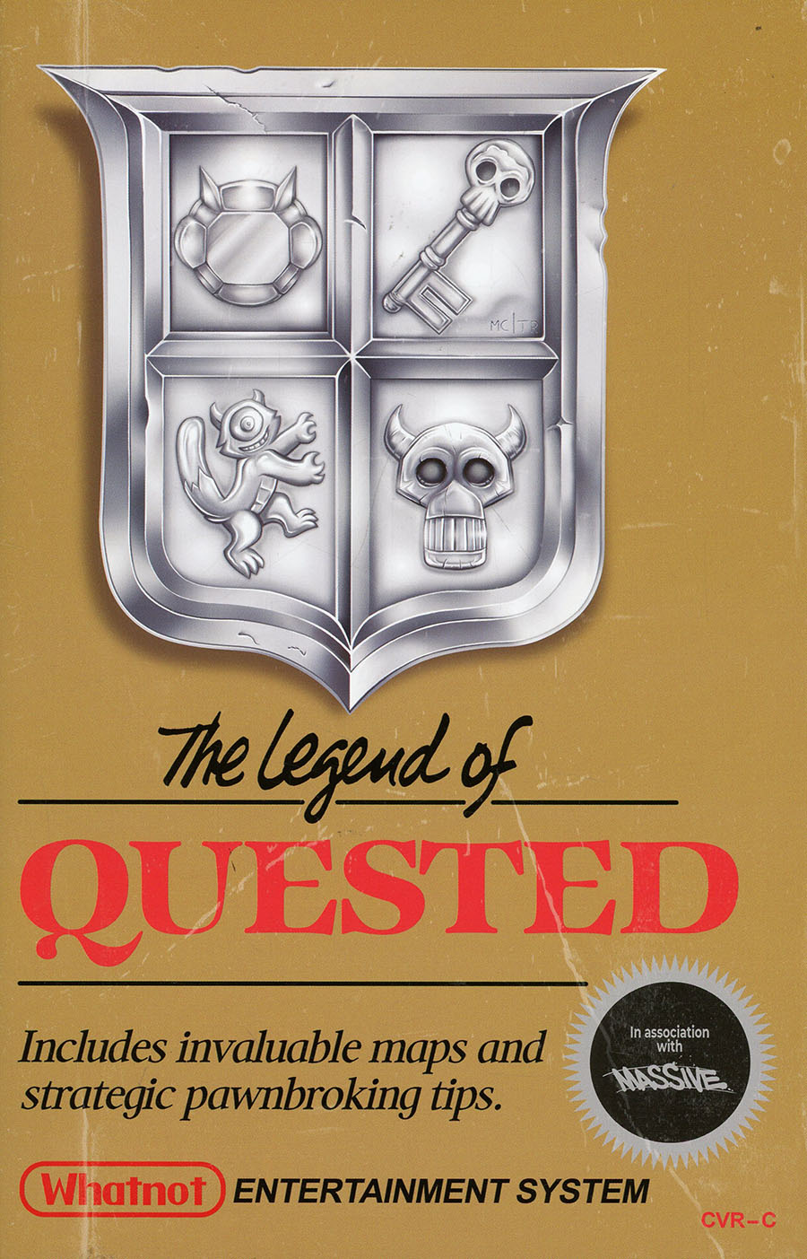 Quested #1 Cover I Incentive Legend Of Zelda Video Game Homage Variant Cover
