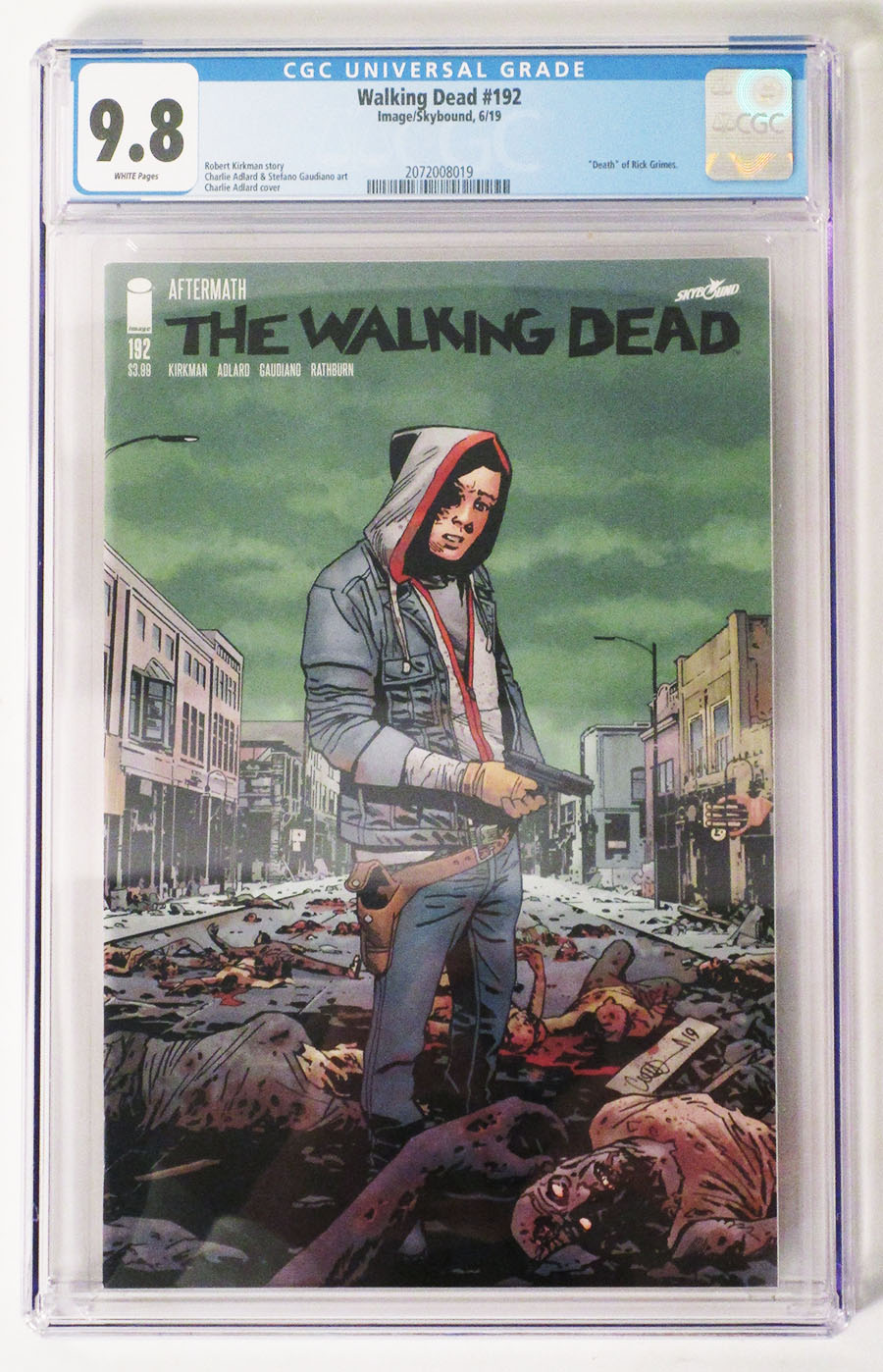 Walking Dead #192 Cover F CGC 9.8