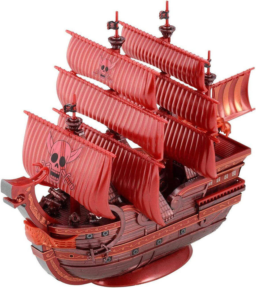 One Piece Grand Ship Collection Kit - Red Force Commemorative Color Ver. Of Film Red