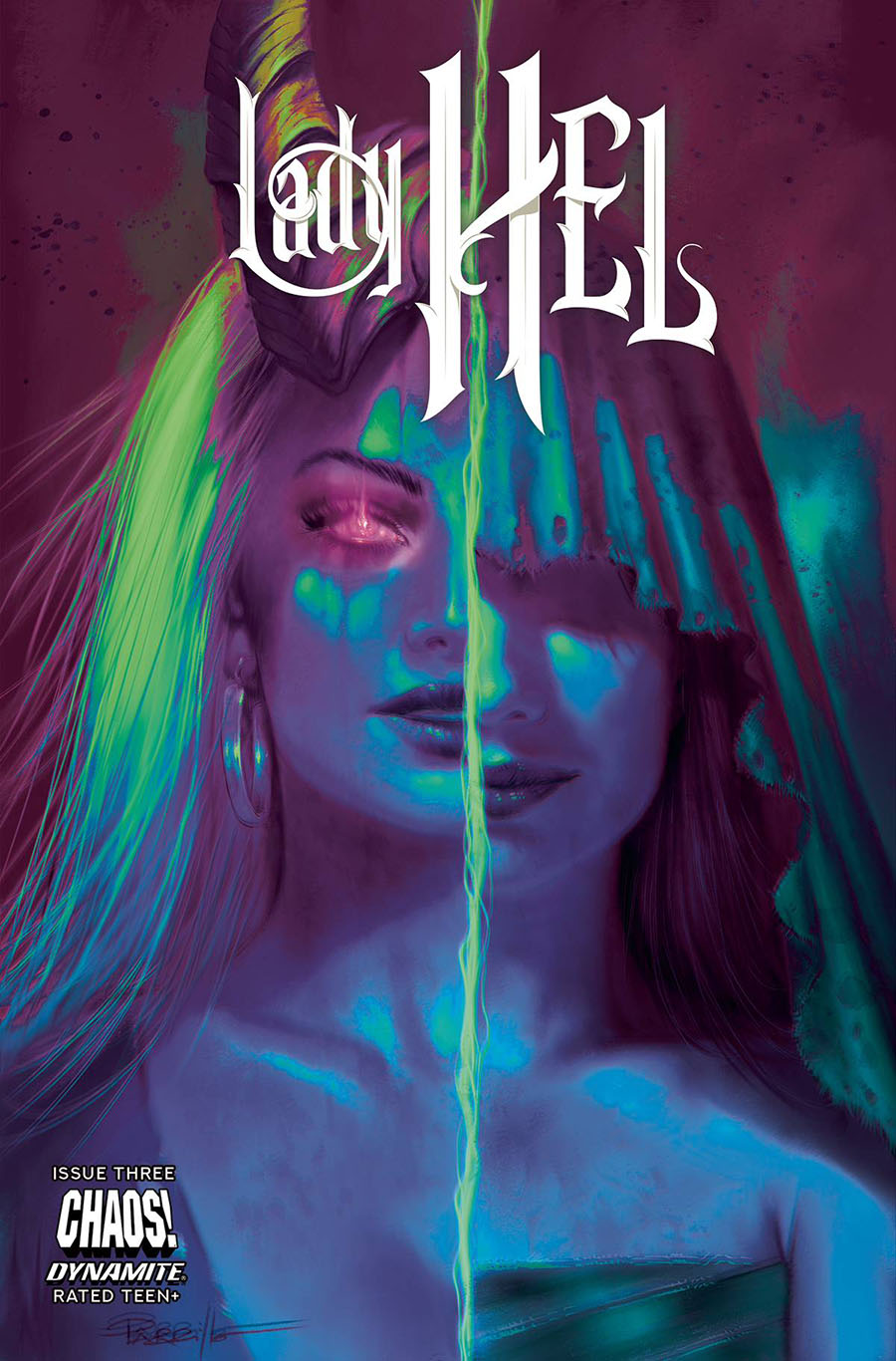 Lady Hel #3 Cover O Variant Lucio Parrillo Ultraviolet Cover