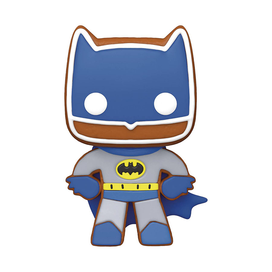 POP Heroes DC Holiday Gingerbread Batman Vinyl Figure