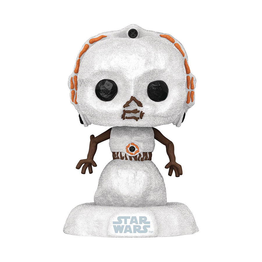 POP Star Wars Holiday Snowman C-3PO Vinyl Bobble Head