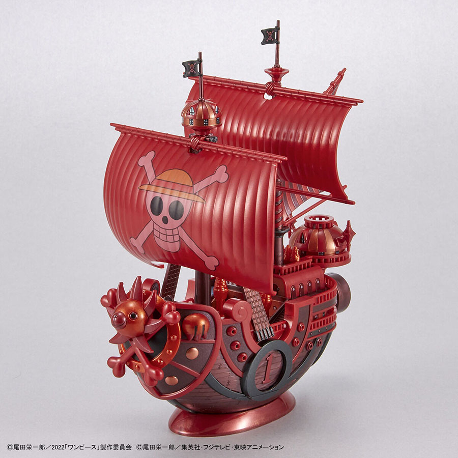 One Piece Grand Ship Collection Kit - Thousand Sunny Commemorative Color Ver. Of Film Red