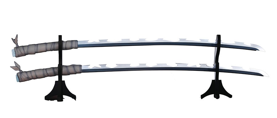 Demon Slayer Kimetsu No Yaiba Proplica - Nichirin Sword (Inosuke Hashibira)